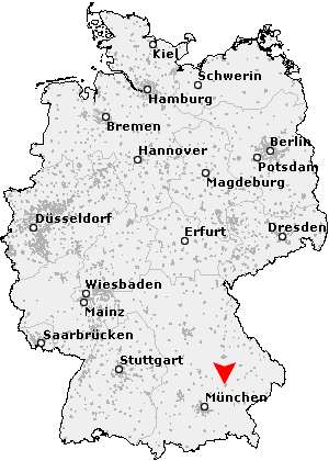 Karte von Landshut