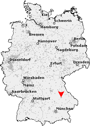 Karte von Regensburg