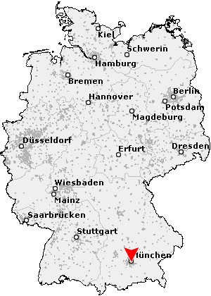 Karte von München