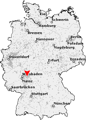 Karte von Offenbach