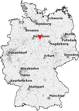Karte von Braunschweig