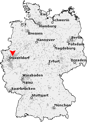 Karte von Bochum